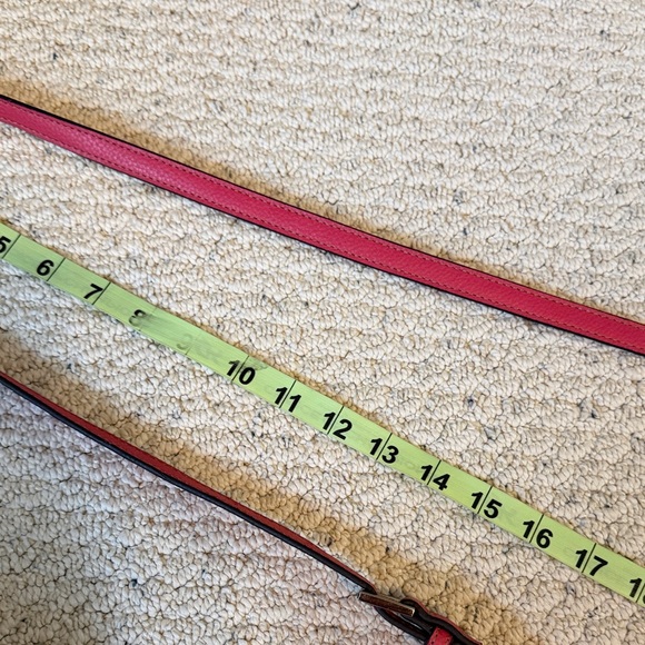 Tignanello Bright Pink Small 100% Leather Organizer Crossbody Bag - Picture 4 of 14